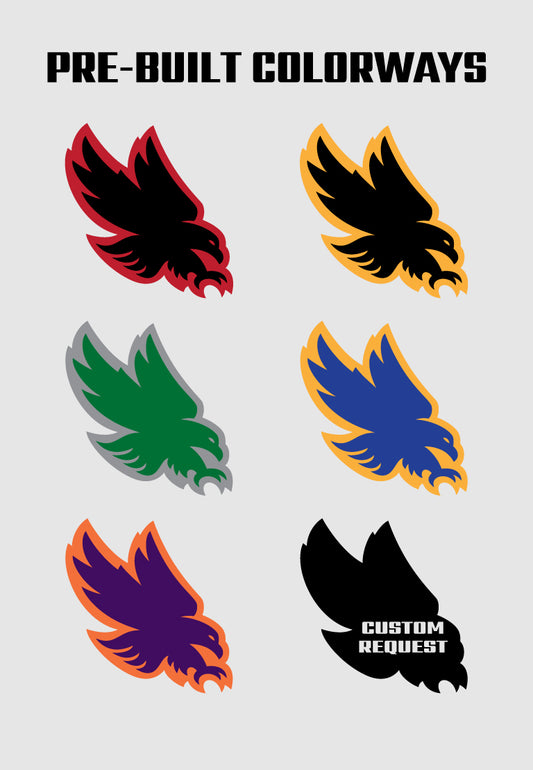Premium Eagle Mascot Sports Logo // Talos