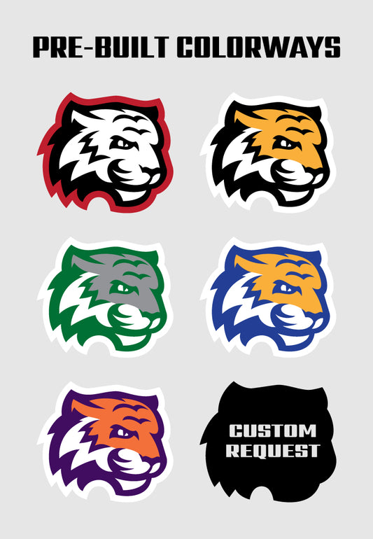 Premium Tiger Mascot Sports Logo // Czar