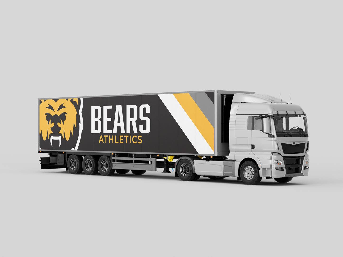 Premium Bear Mascot Sports Logo // Ursa