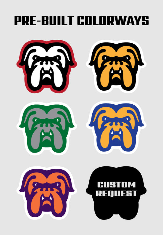 Premium Bulldog Mascot Sports Logo // Tank