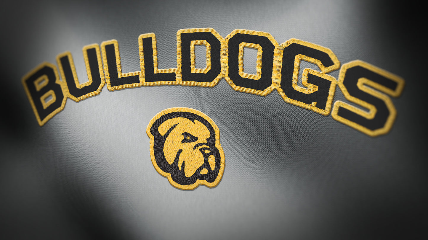 Premium Bulldog Mascot Sports Logo // Rowan