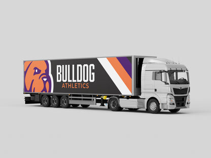 Premium Bulldog Mascot Sports Logo // Rowan