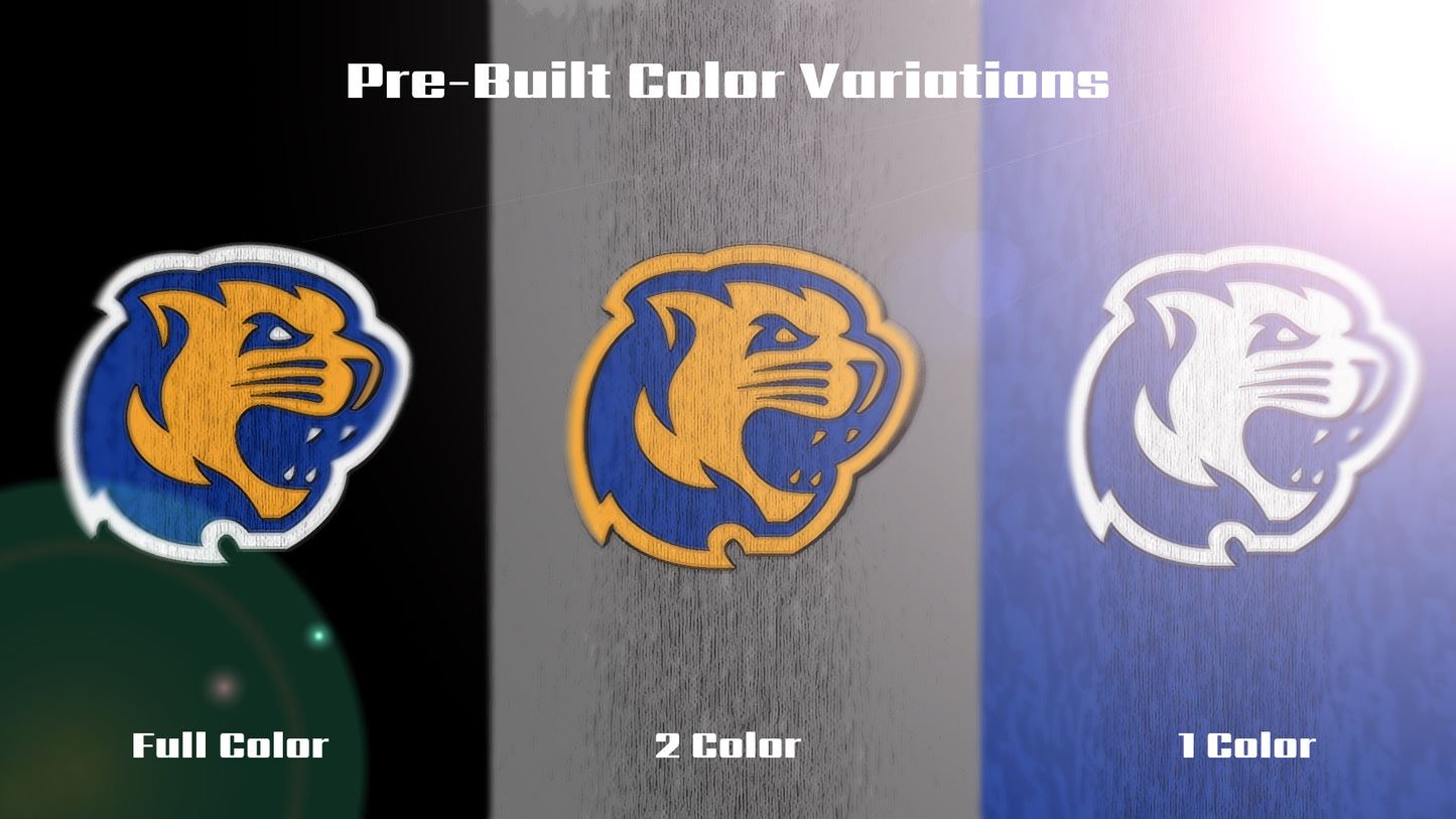 Premium Cougar Mascot Sports Logo // Summit