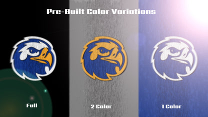 Premium Eagle Mascot Sports Logo // Zenith