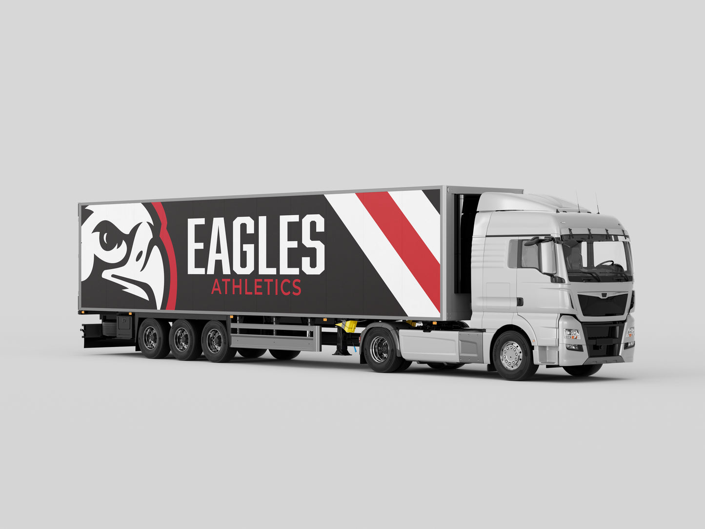 Premium Eagle Mascot Sports Logo // Zenith