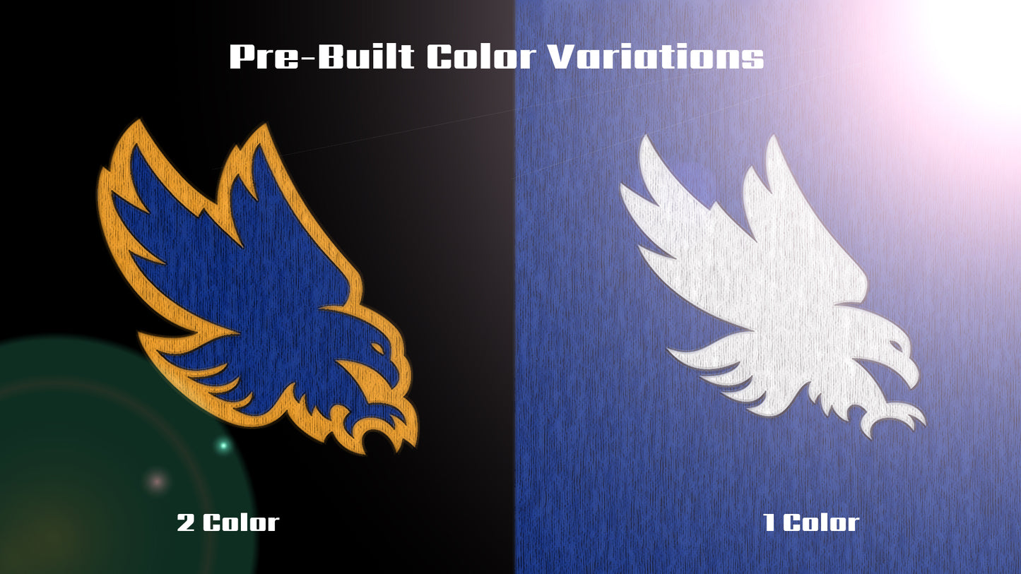 Premium Eagle Mascot Sports Logo // Talos