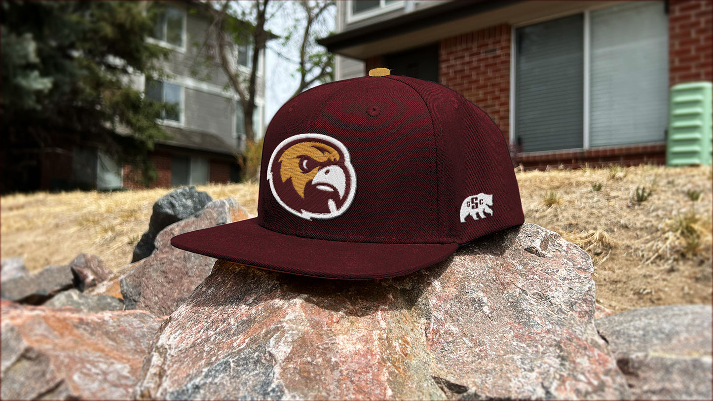 Premium Hawk Mascot Sports Logo // Wren