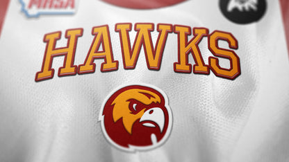 Premium Hawk Mascot Sports Logo // Wren