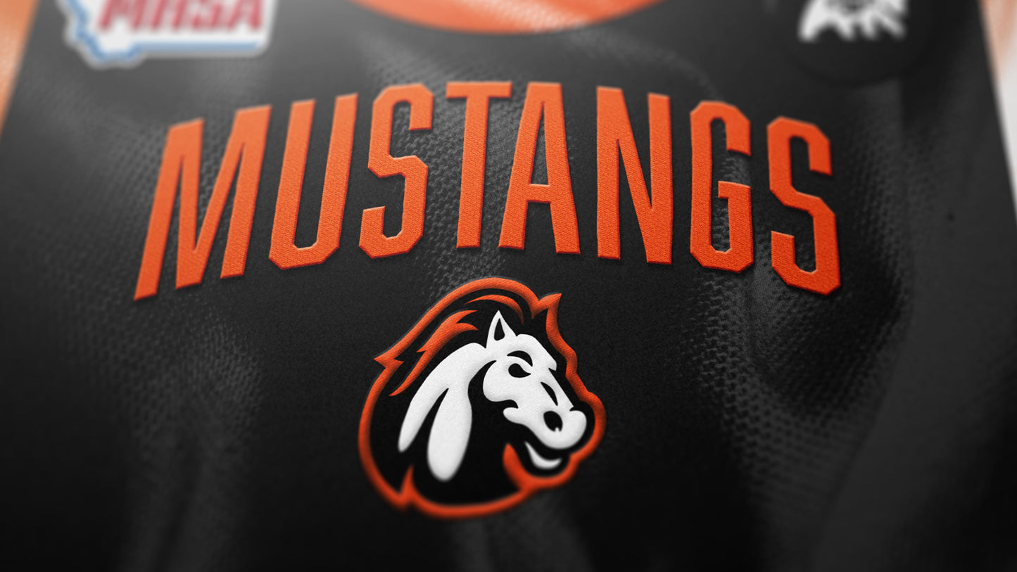Premium Mustang Mascot Sports Logo // Tundra
