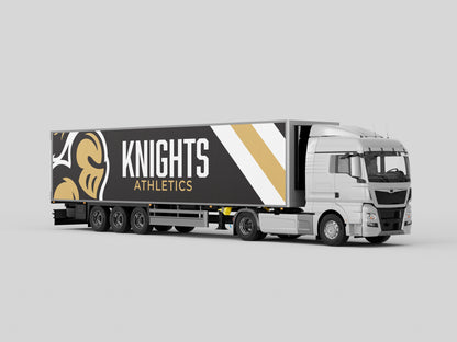Premium Knight Mascot Sports Logo // Cassel