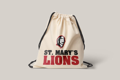 Premium Lion Mascot Sports Logo // Laurel