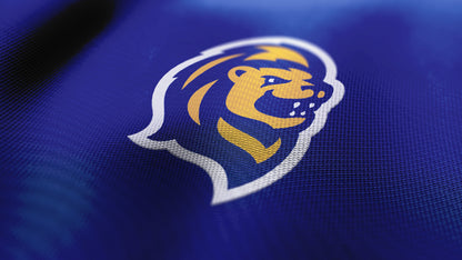 Premium Lion Mascot Sports Logo // Laurel