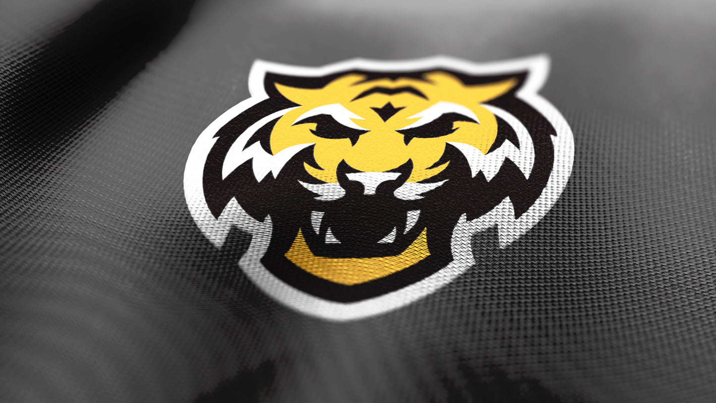 Premium Tiger Mascot Sports Logo // Nova