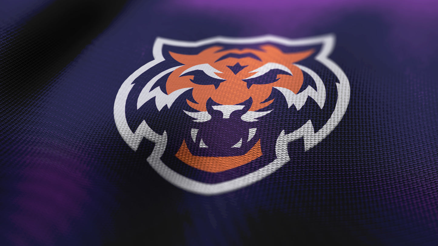 Premium Tiger Mascot Sports Logo // Nova