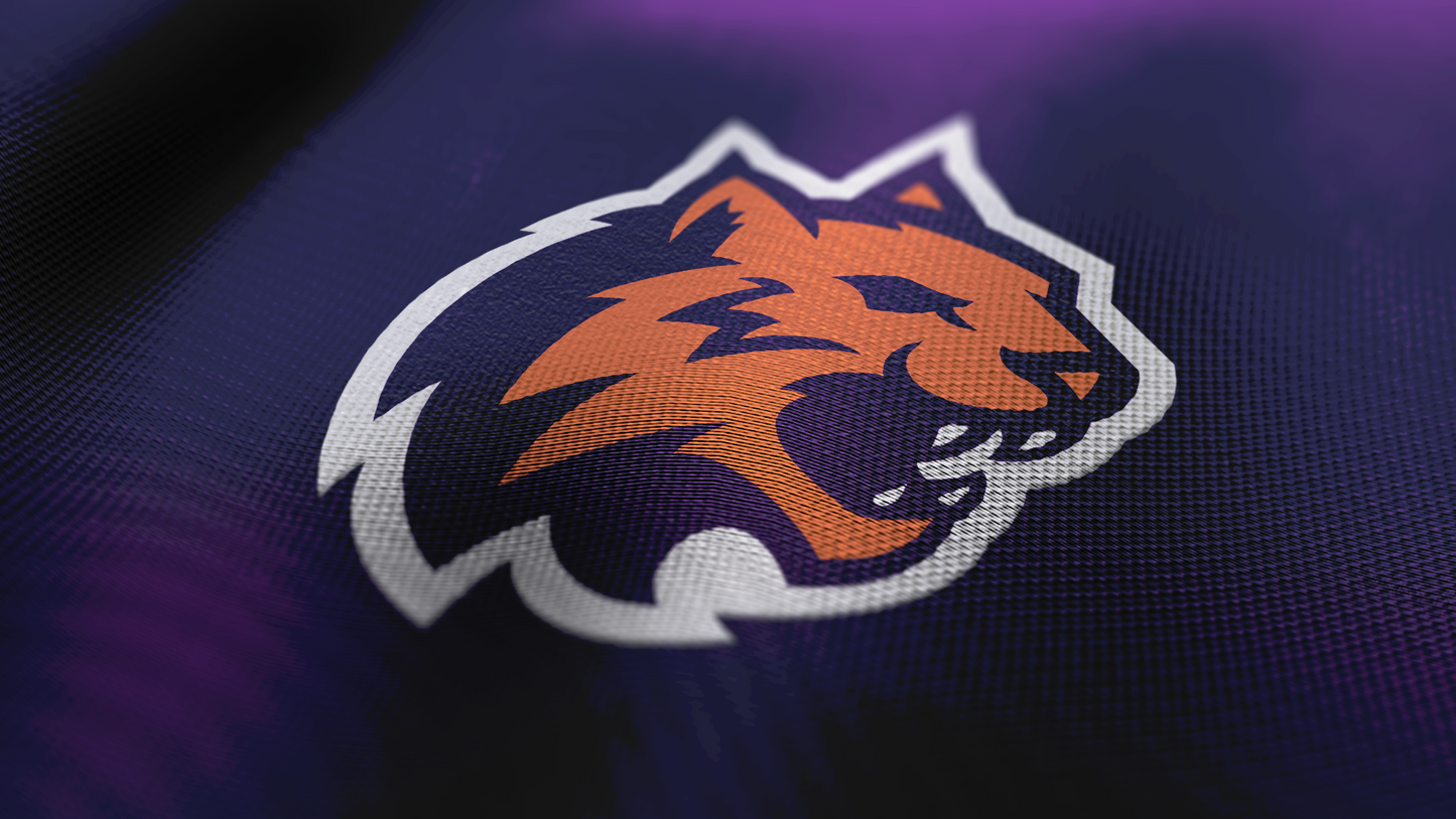 Premium Wildcat Mascot Sports Logo // Onyx