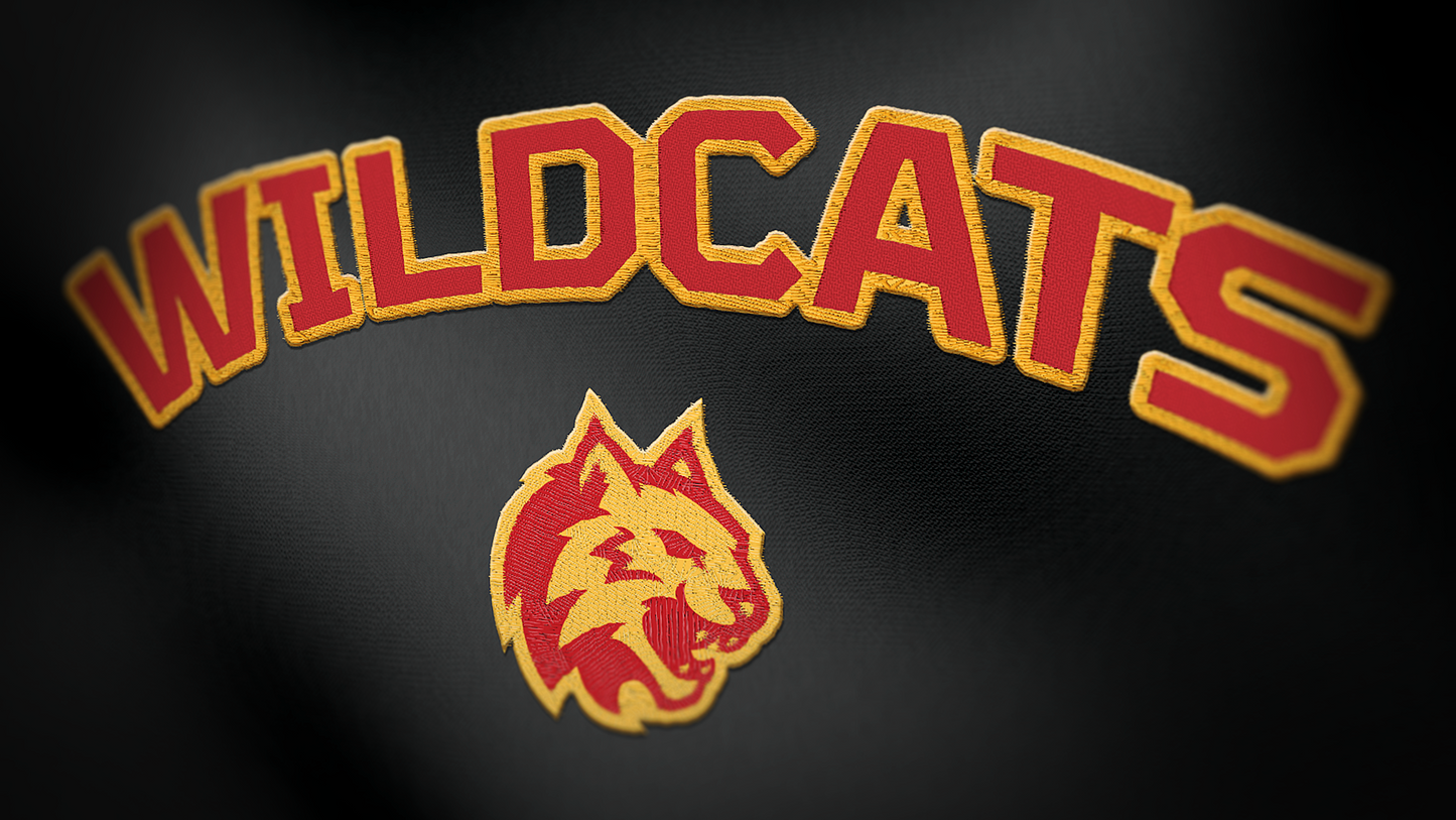 Premium Wildcat Mascot Sports Logo // Onyx