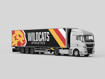 Premium Wildcat Mascot Sports Logo // Onyx